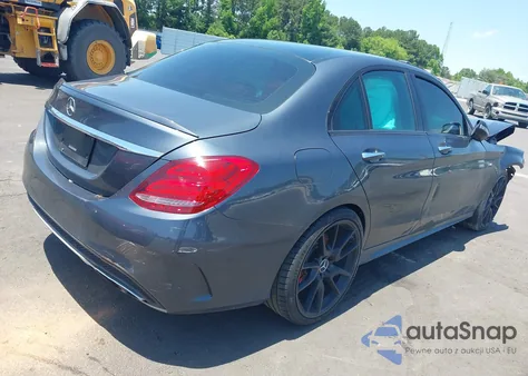 2016 Mercedes-Benz C 450 Amg 4Matic from USA, damaged, VIN 55SWF6EB5GU118853